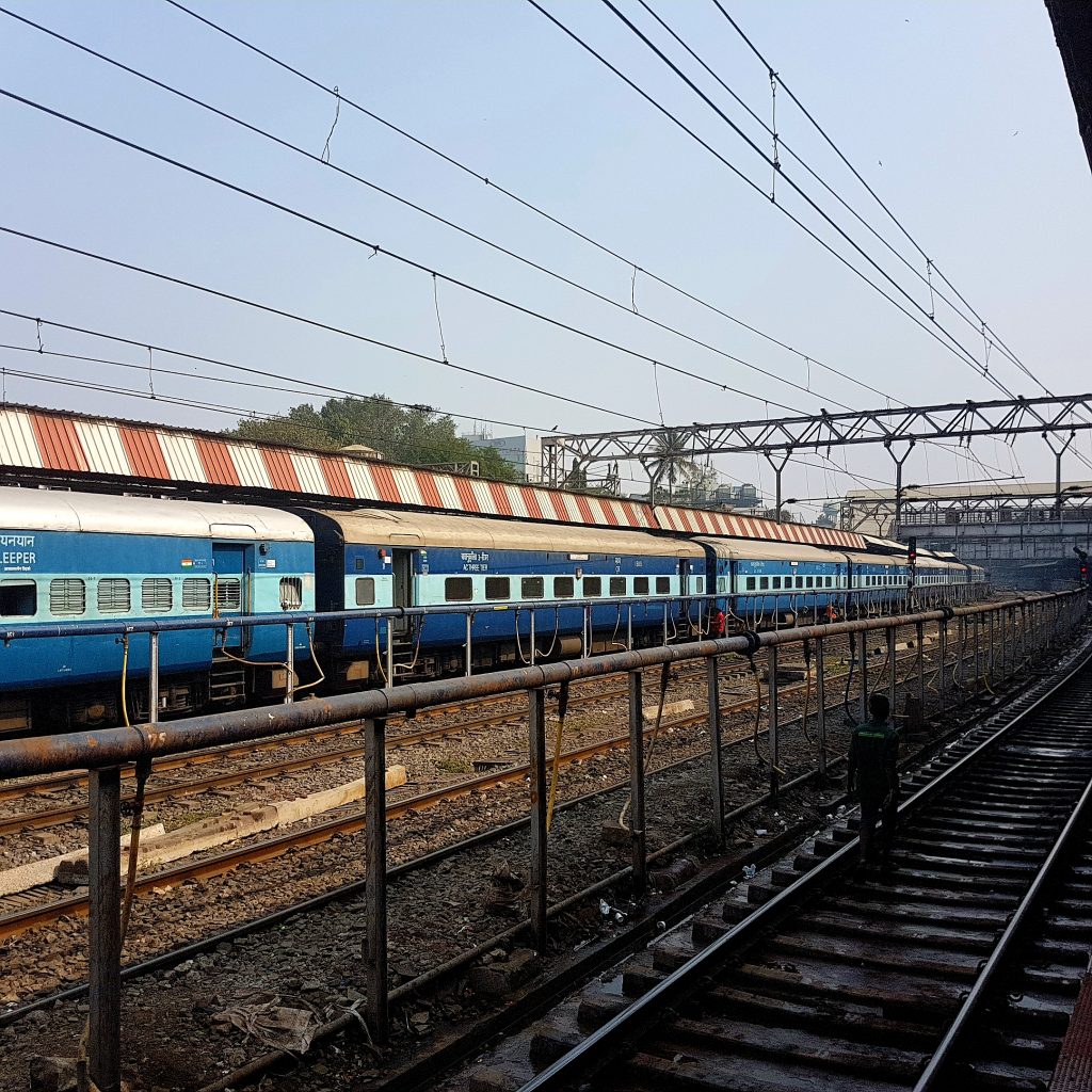 India - Dit is maar de helft van de trein