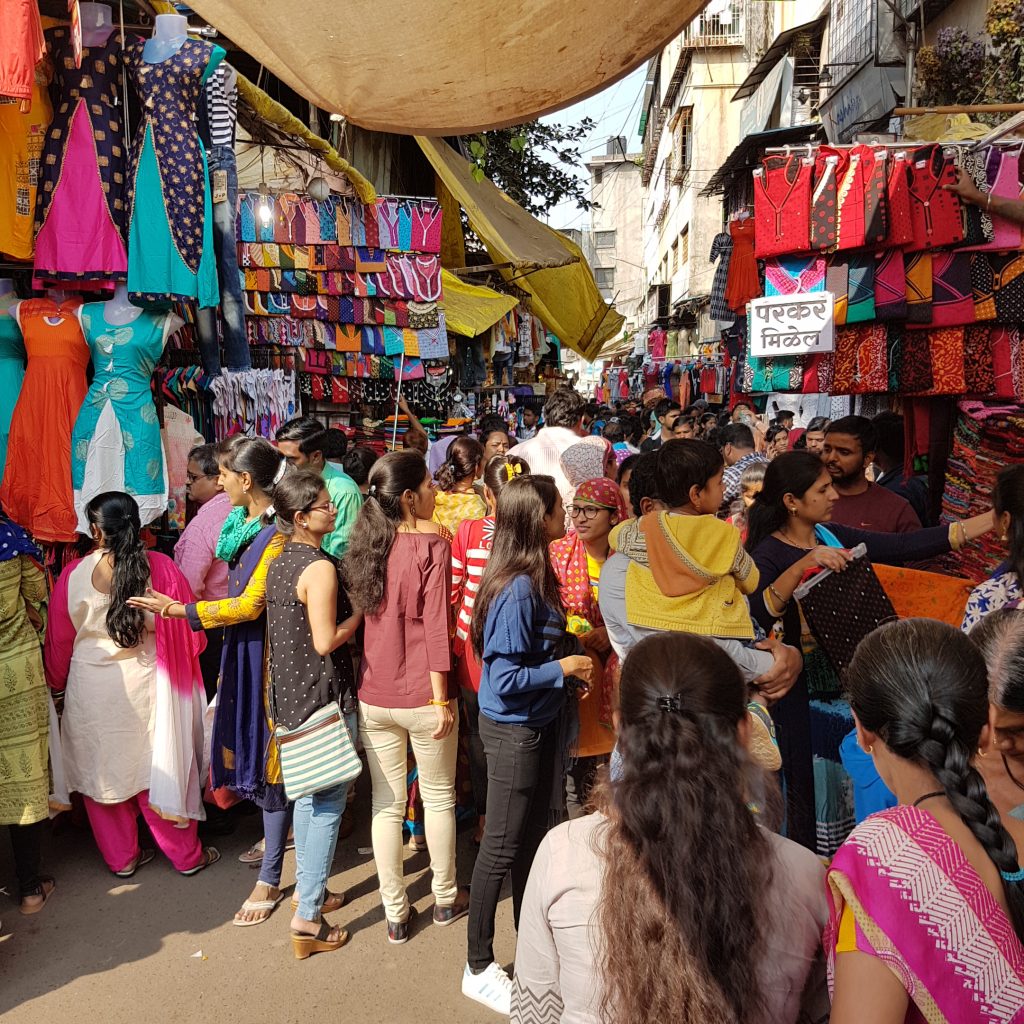 India - Glen op de zondagmarkt