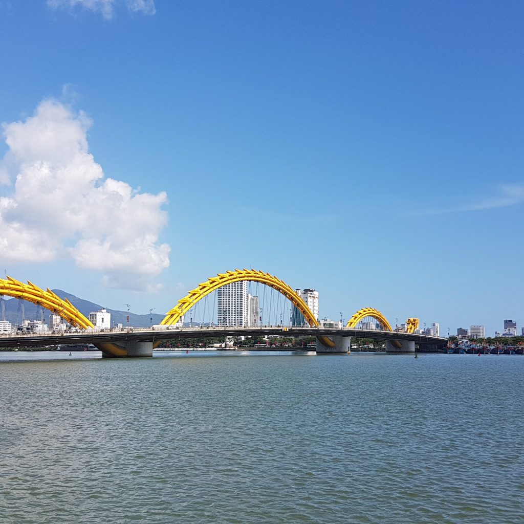 Dragon Bridge in Da Nang - vietnam