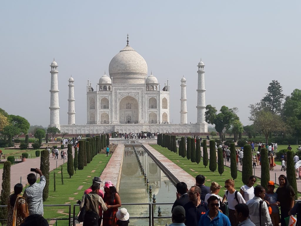 In India - Het wereldwonder Taj Mahal